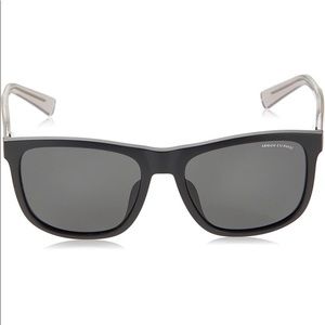 A|X ARMANI EXCHANGE Men's Ax4049sf Asian Fit Square Sunglasses
